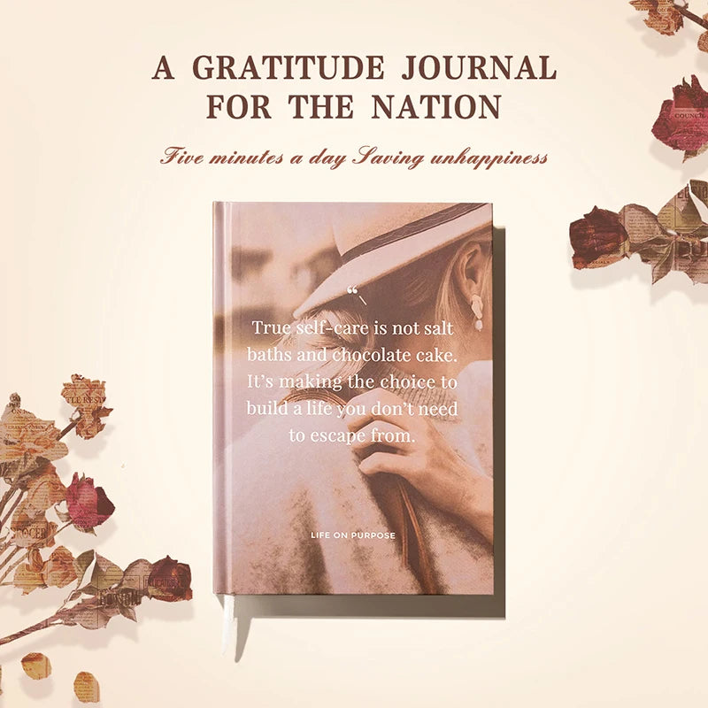 Self-Care Gratitude Journal & Daily Planner for Women