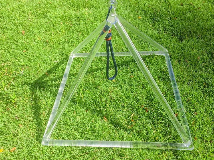 Crystal Singing Pyramid for Yoga & Meditation Sound Healing
