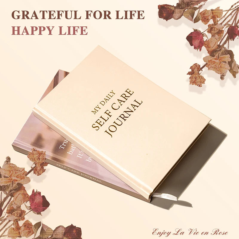 Self-Care Gratitude Journal & Daily Planner for Women