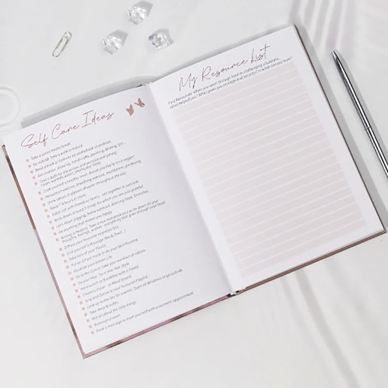 Self-Care Gratitude Journal & Daily Planner for Women