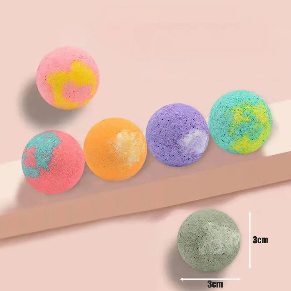 12Pcs Bath Bomb Set for Stress Relief & SPA