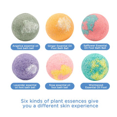 12Pcs Bath Bomb Set for Stress Relief & SPA