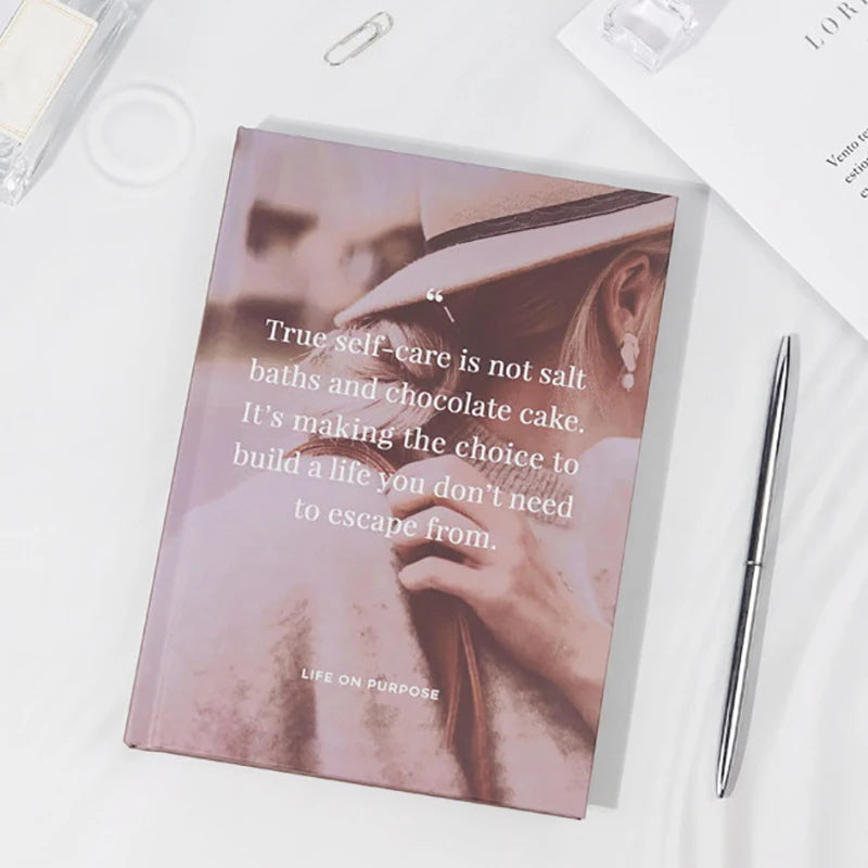 Self-Care Gratitude Journal & Daily Planner for Women