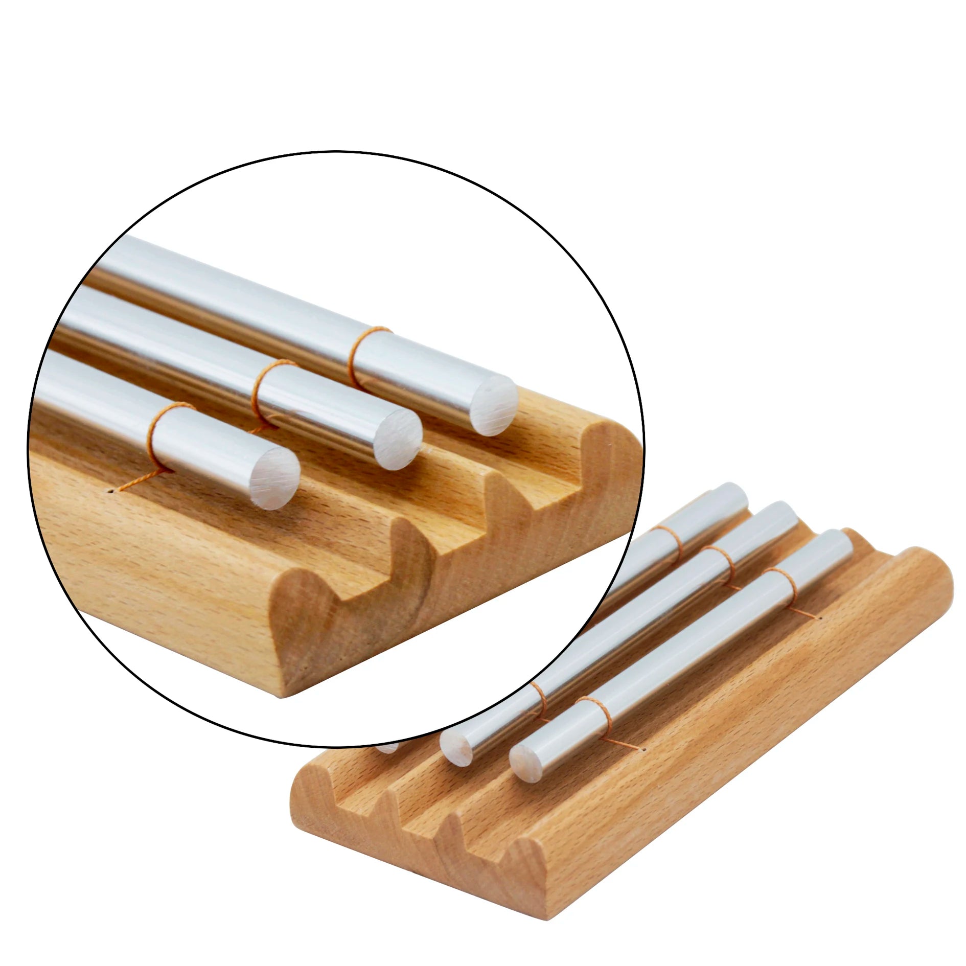 1/7/3 Tone Wooden Hand Chime For Meditation